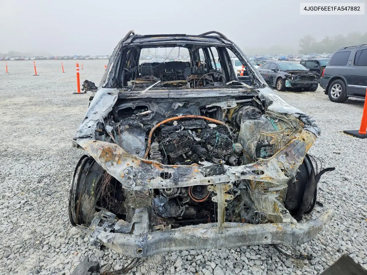 2015 MERCEDES GL-KLASSE VIN 4JGDF6EE1FA547882 — фото 5