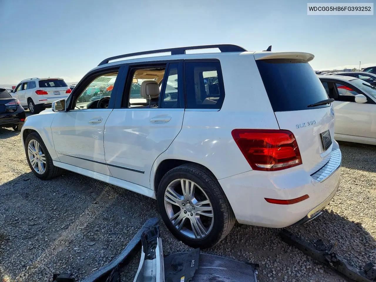 2015 MERCEDES GLK-KLASSE VIN WDCGG5HB6FG393252 — фото 2