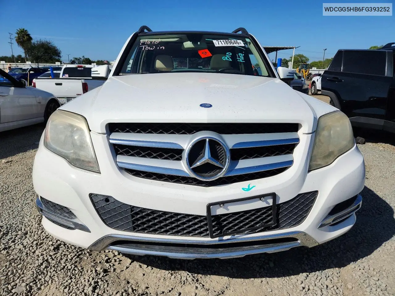 2015 MERCEDES GLK-KLASSE VIN WDCGG5HB6FG393252 — фото 5
