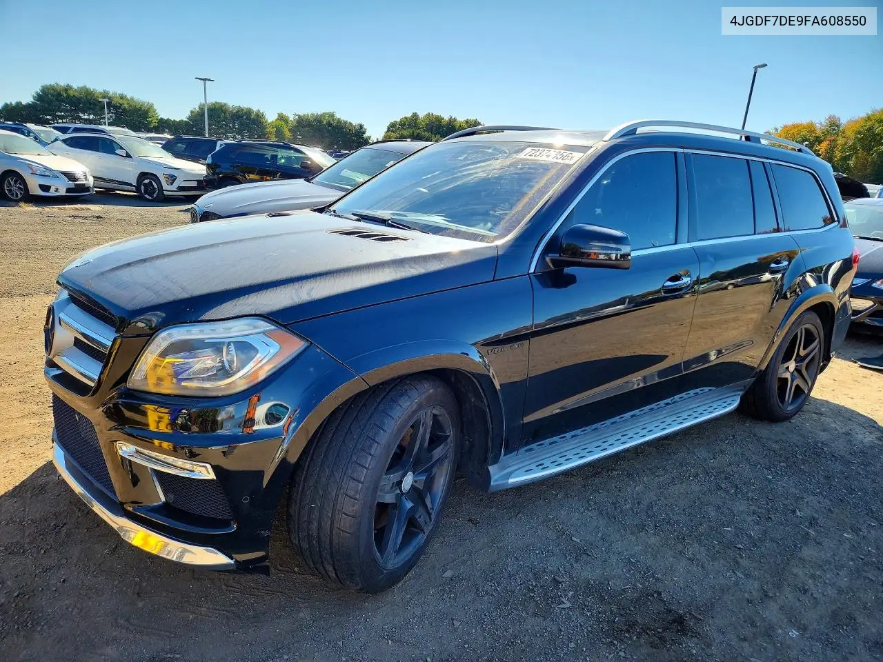 MERCEDES GL-KLASSE 2015, VIN 4JGDF7DE9FA608550