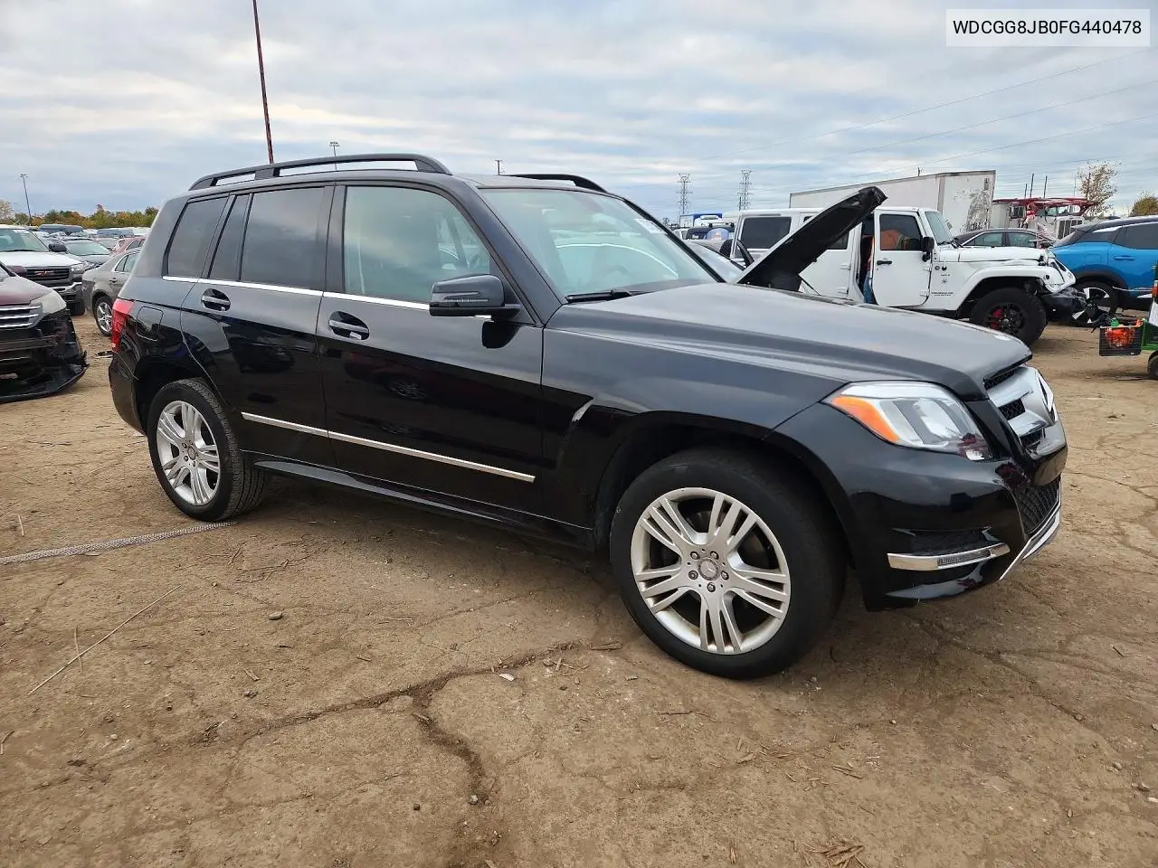 2015 MERCEDES GLK-KLASSE VIN WDCGG8JB0FG440478 — фото 4
