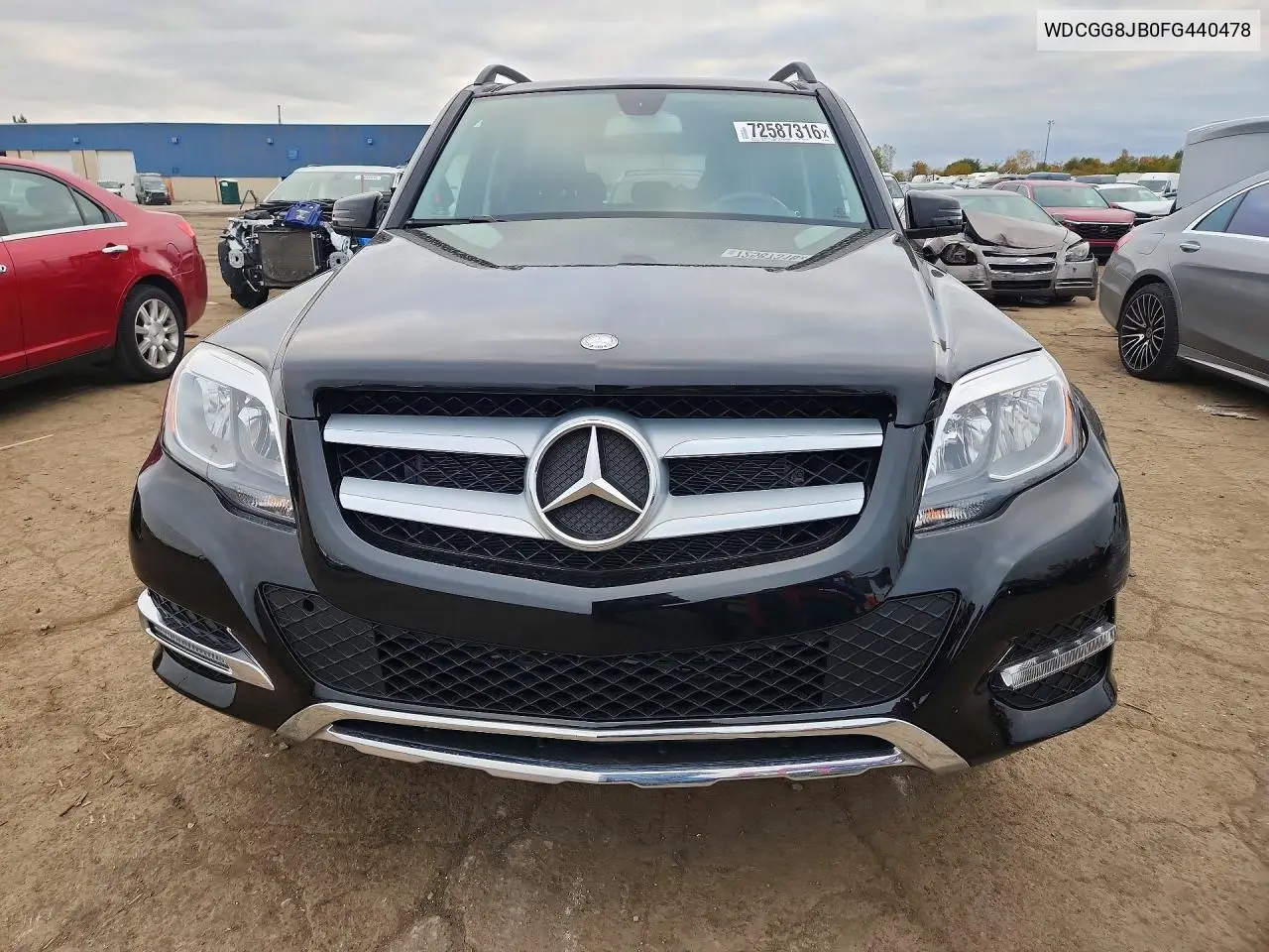 2015 MERCEDES GLK-KLASSE VIN WDCGG8JB0FG440478 — фото 5