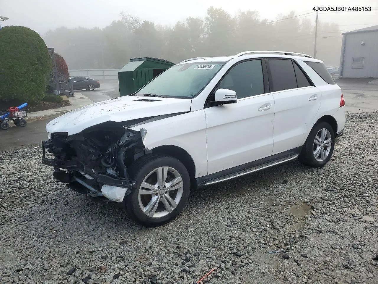 MERCEDES M-KLASSE 2015, VIN 4JGDA5JB0FA485153
