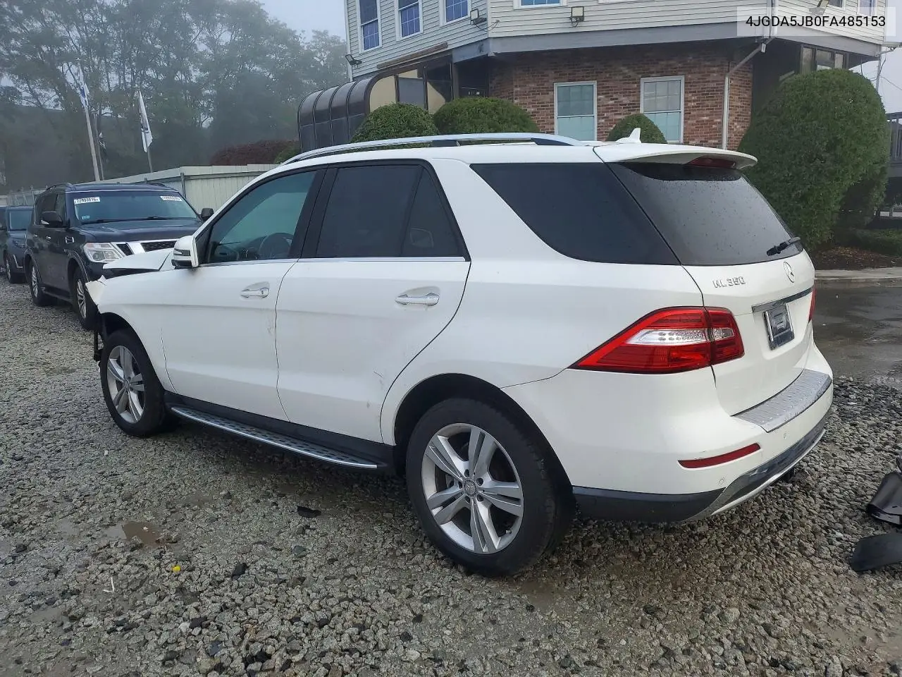 2015 MERCEDES M-KLASSE VIN 4JGDA5JB0FA485153 — фото 2