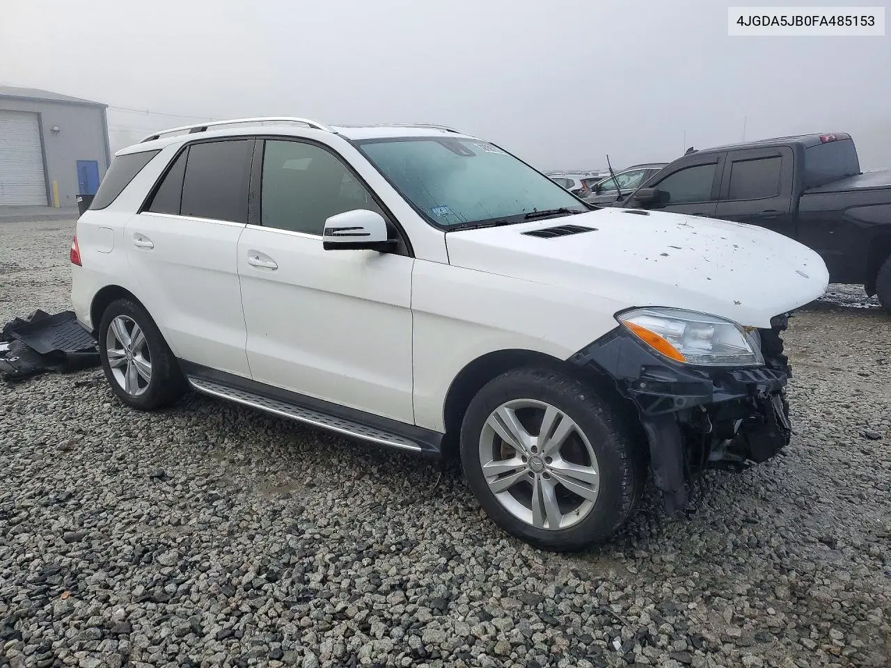 2015 MERCEDES M-KLASSE VIN 4JGDA5JB0FA485153 — фото 4