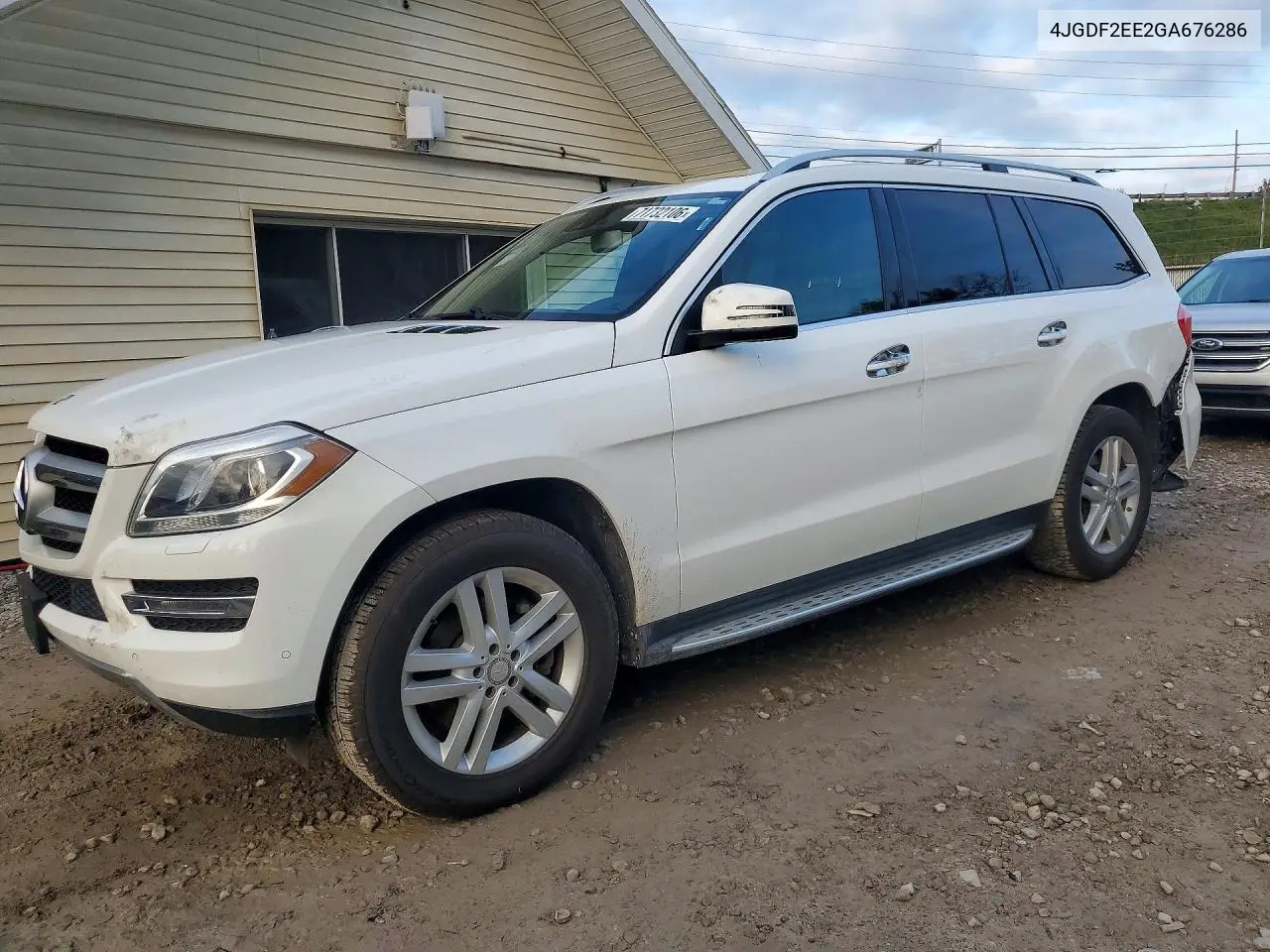 MERCEDES GL-KLASSE 2016, VIN 4JGDF2EE2GA676286