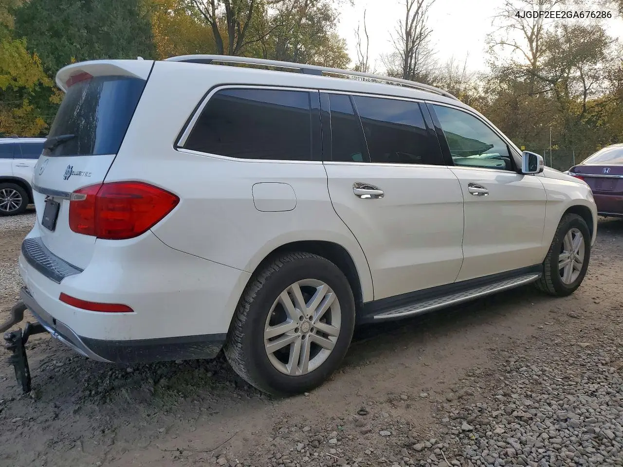 2016 MERCEDES GL-KLASSE VIN 4JGDF2EE2GA676286 — фото 3