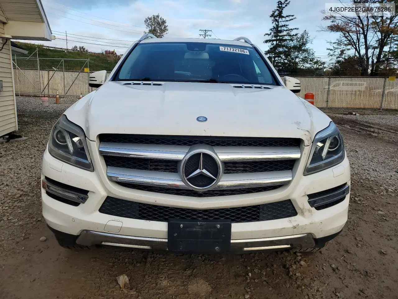 2016 MERCEDES GL-KLASSE VIN 4JGDF2EE2GA676286 — фото 5