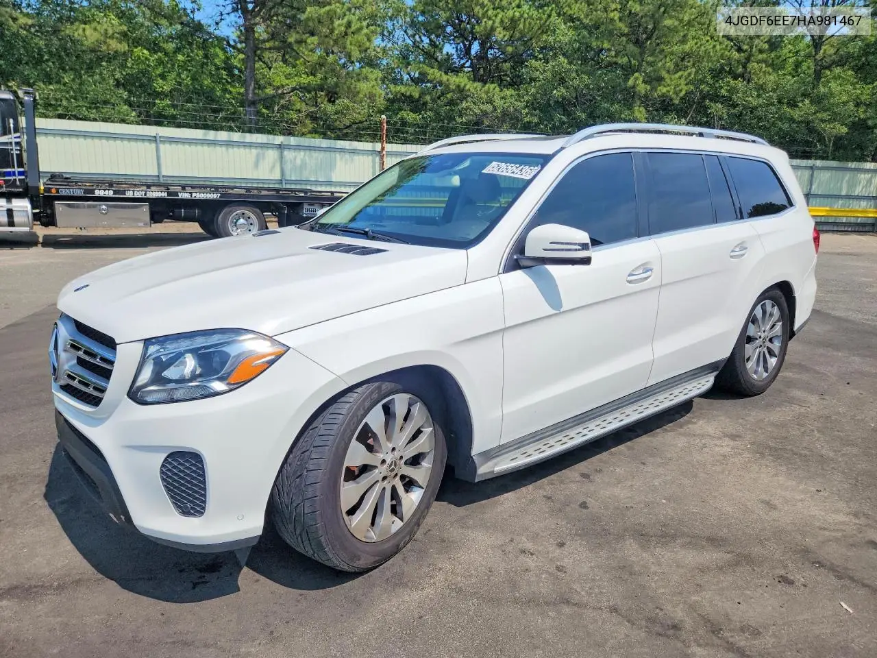 MERCEDES GLS-KLASSE 2017, VIN 4JGDF6EE7HA981467