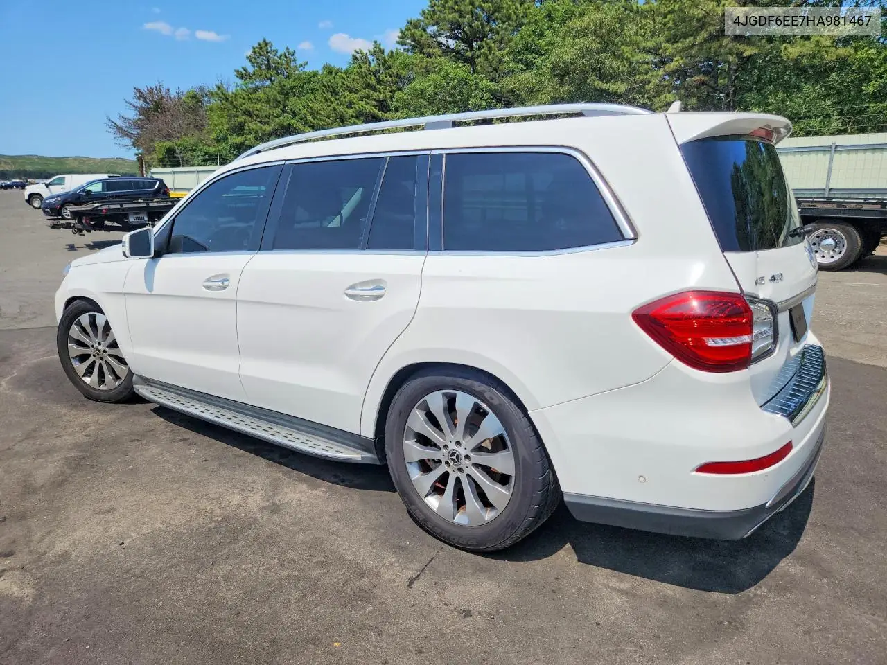 2017 MERCEDES GLS-KLASSE VIN 4JGDF6EE7HA981467 — фото 2