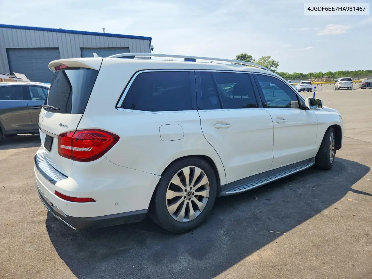 2017 MERCEDES GLS-KLASSE VIN 4JGDF6EE7HA981467 — фото 3