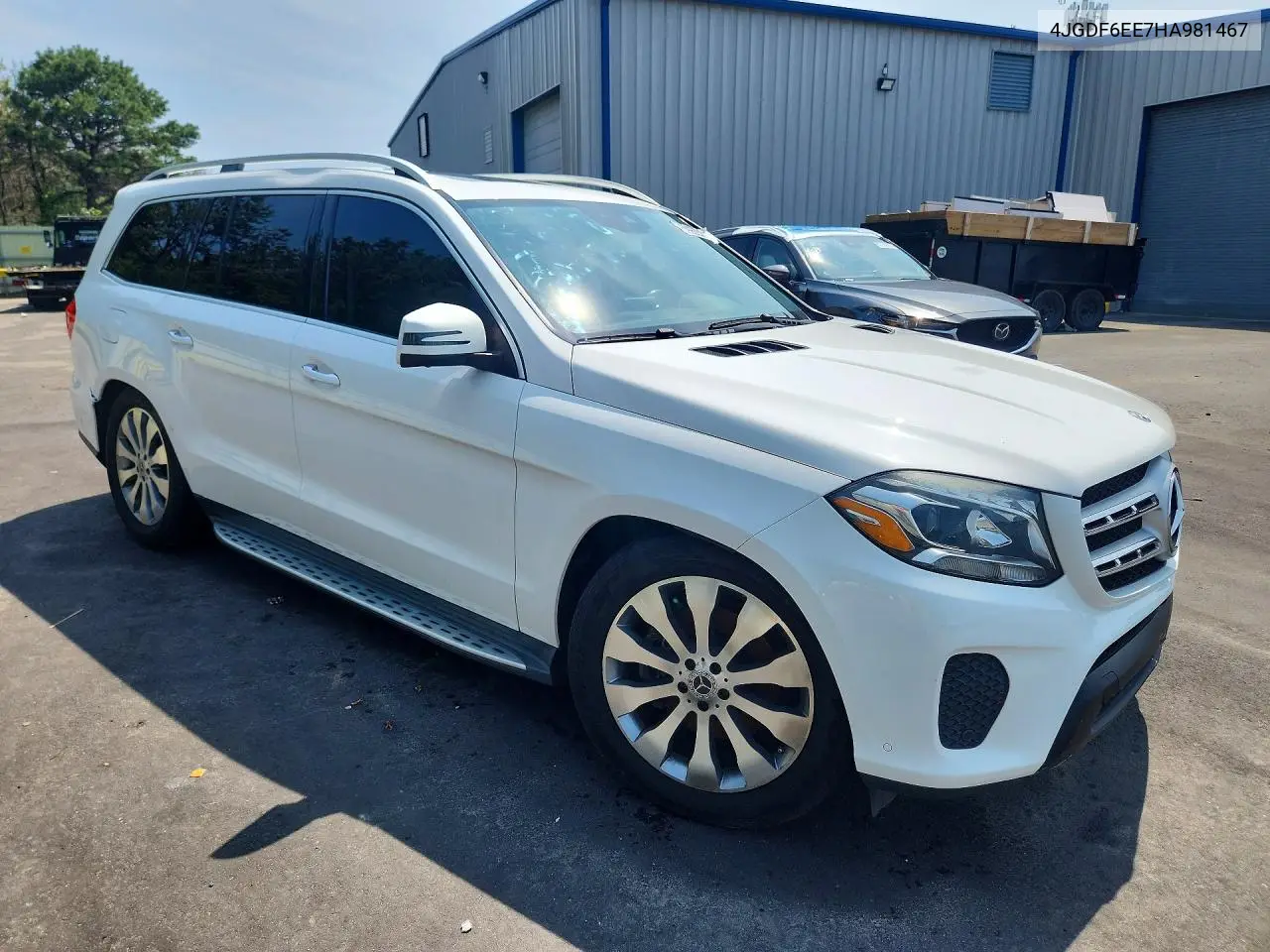 2017 MERCEDES GLS-KLASSE VIN 4JGDF6EE7HA981467 — фото 4