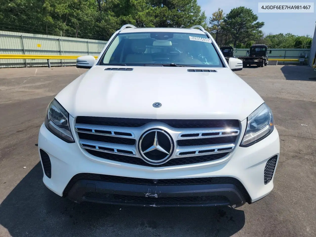 2017 MERCEDES GLS-KLASSE VIN 4JGDF6EE7HA981467 — фото 5