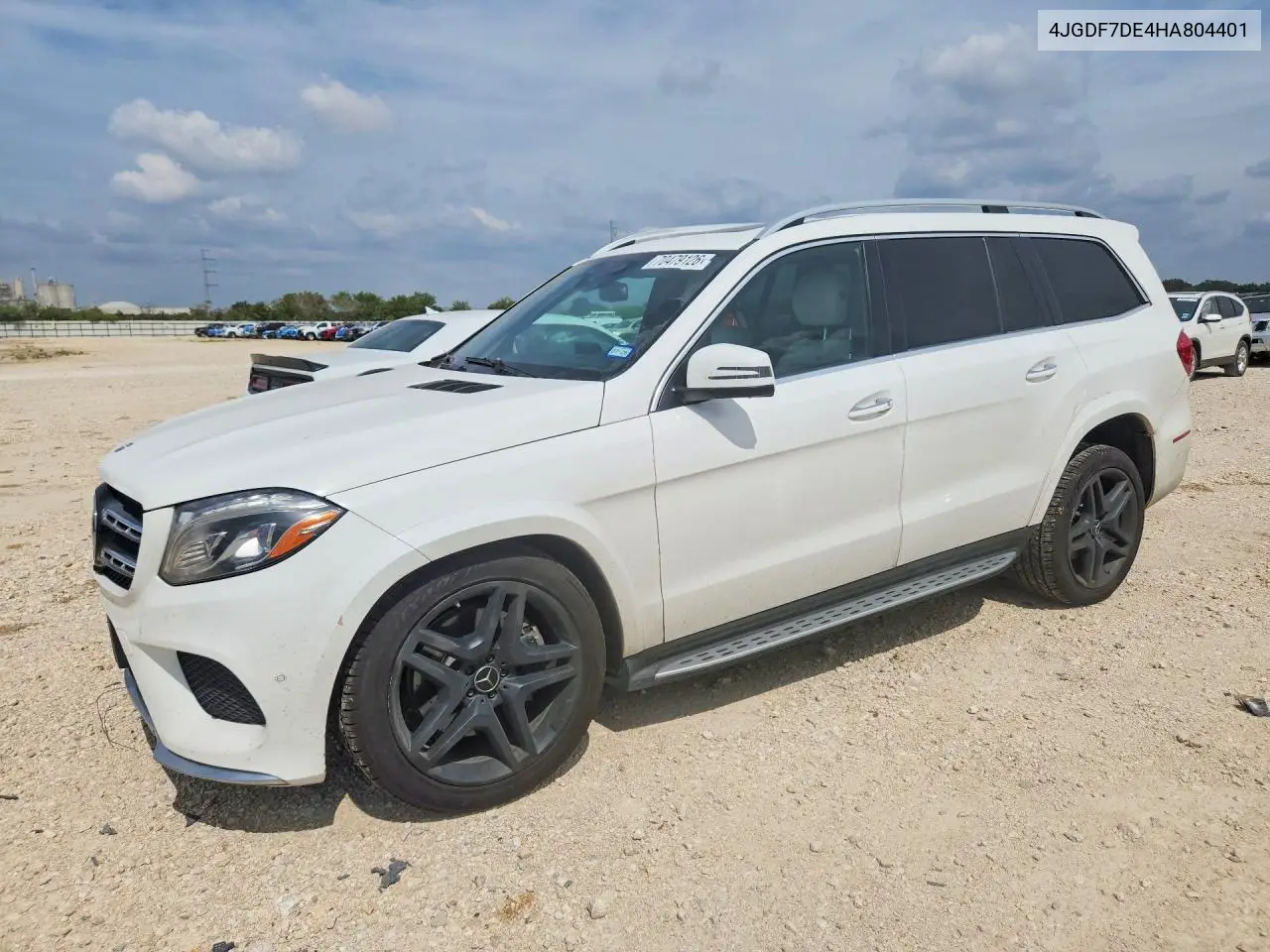 MERCEDES GLS-KLASSE 2017, VIN 4JGDF7DE4HA804401