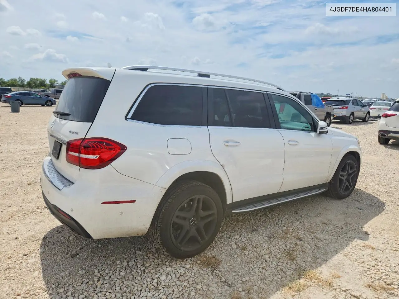 2017 MERCEDES GLS-KLASSE VIN 4JGDF7DE4HA804401 — фото 3