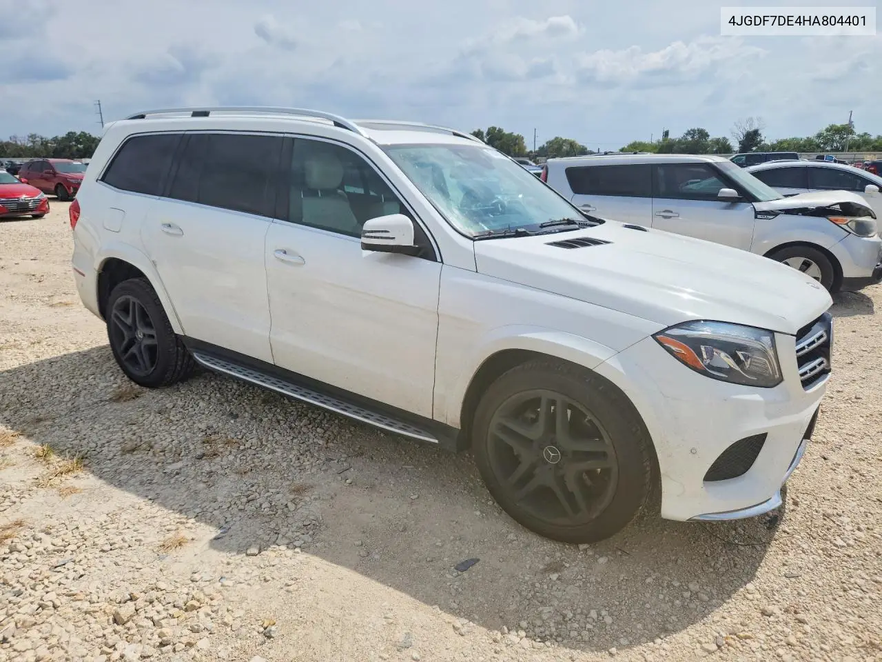 2017 MERCEDES GLS-KLASSE VIN 4JGDF7DE4HA804401 — фото 4