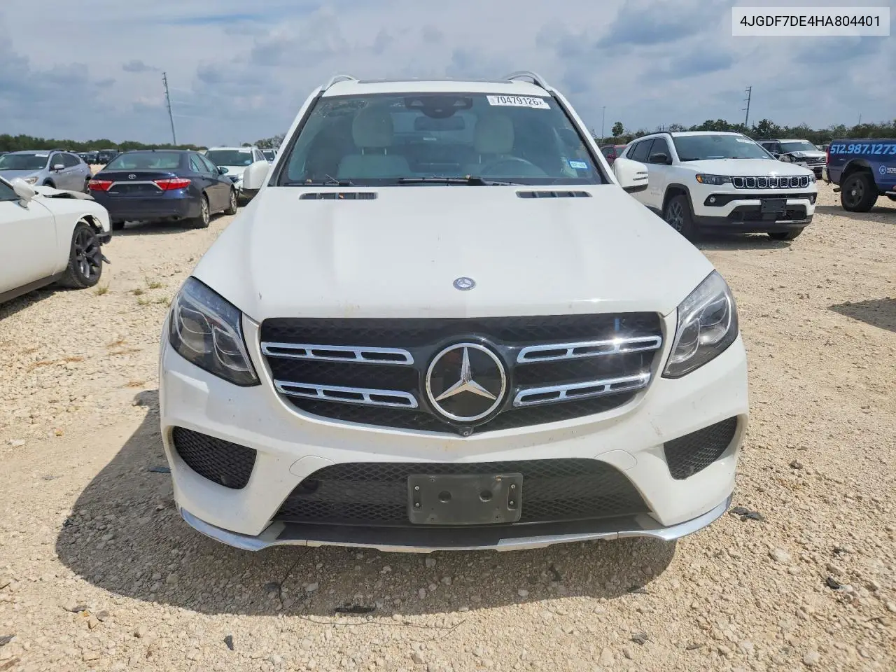 2017 MERCEDES GLS-KLASSE VIN 4JGDF7DE4HA804401 — фото 5