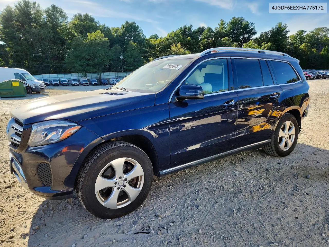 MERCEDES GLS-KLASSE 2017, VIN 4JGDF6EEXHA775172