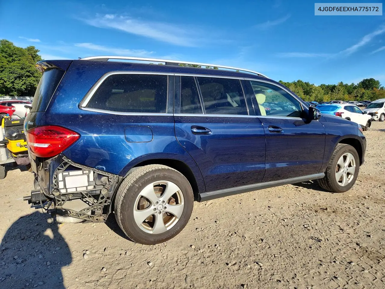 2017 MERCEDES GLS-KLASSE VIN 4JGDF6EEXHA775172 — фото 3