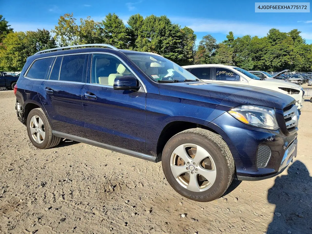2017 MERCEDES GLS-KLASSE VIN 4JGDF6EEXHA775172 — фото 4