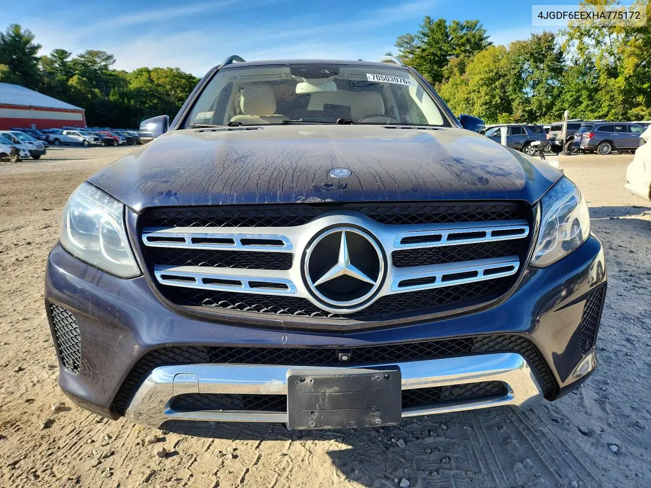 2017 MERCEDES GLS-KLASSE VIN 4JGDF6EEXHA775172 — фото 5