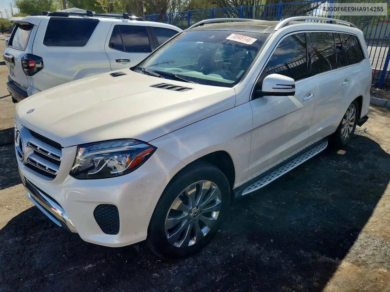 MERCEDES GLS-KLASSE 2017, VIN 4JGDF6EE9HA914255