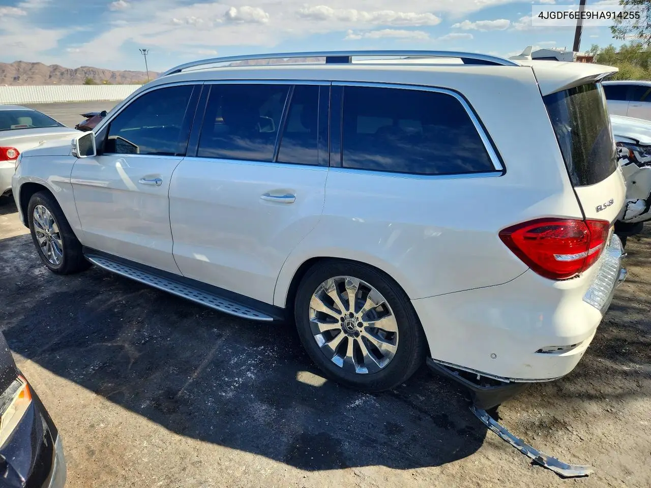 2017 MERCEDES GLS-KLASSE VIN 4JGDF6EE9HA914255 — фото 2