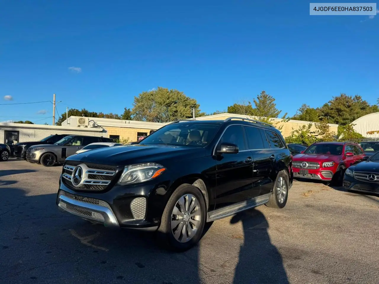 2017 MERCEDES GLS-KLASSE VIN 4JGDF6EE0HA837503 — фото 2
