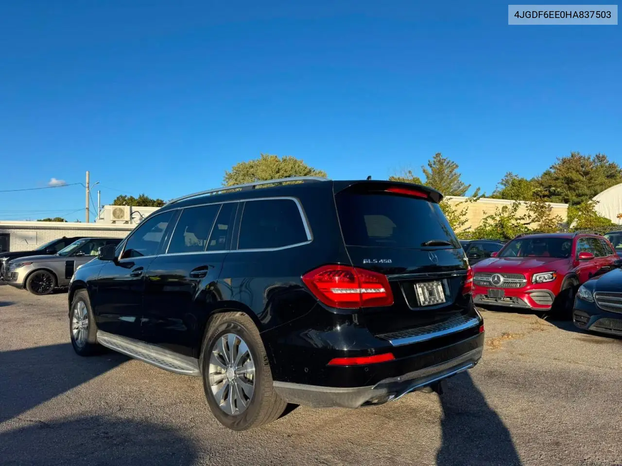 2017 MERCEDES GLS-KLASSE VIN 4JGDF6EE0HA837503 — фото 3