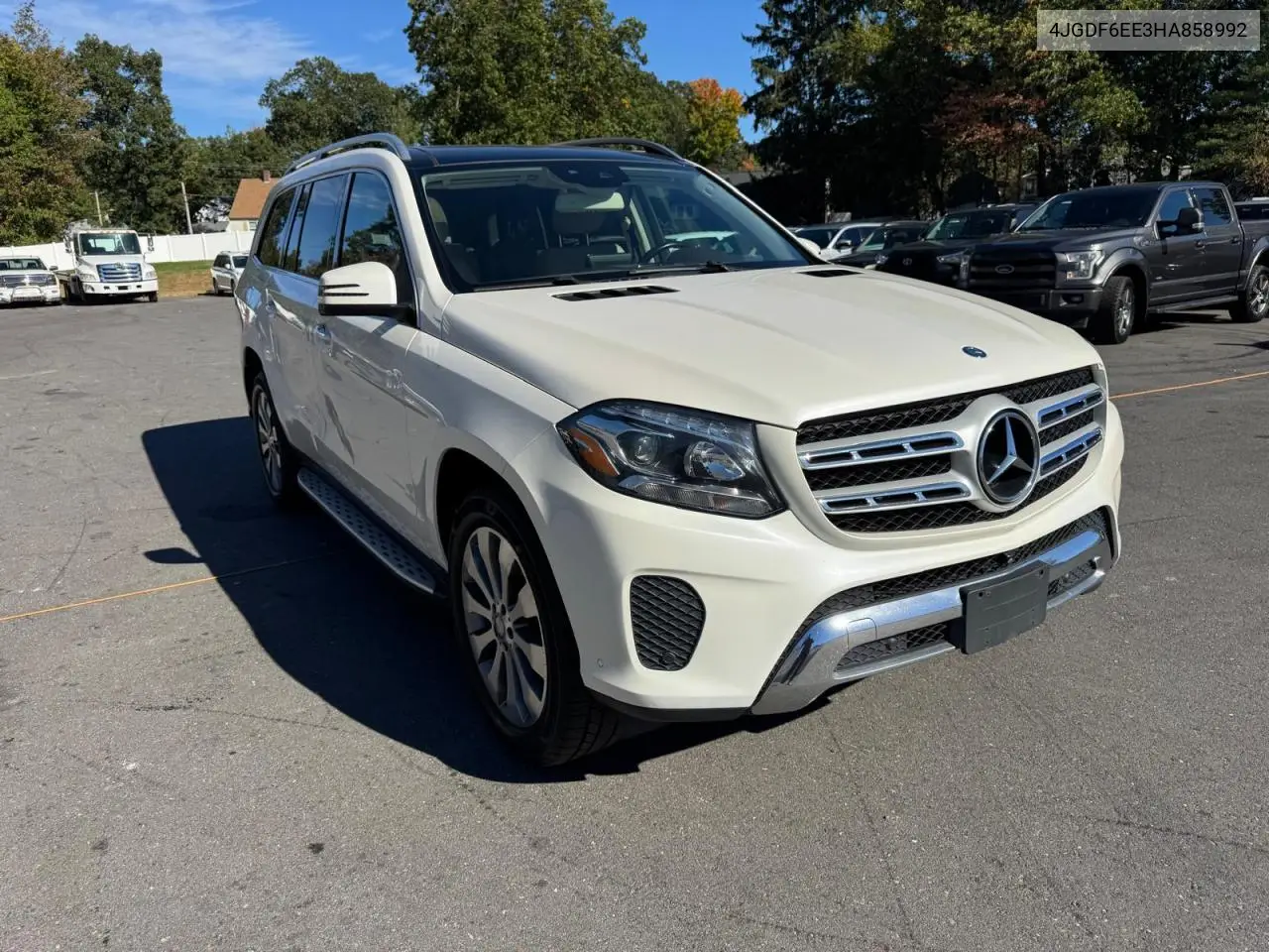 2017 MERCEDES GLS-KLASSE VIN 4JGDF6EE3HA858992 — фото 4