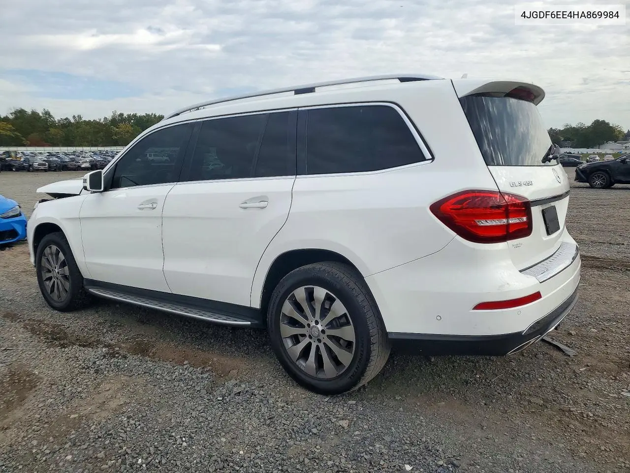 2017 MERCEDES GLS-KLASSE VIN 4JGDF6EE4HA869984 — фото 2