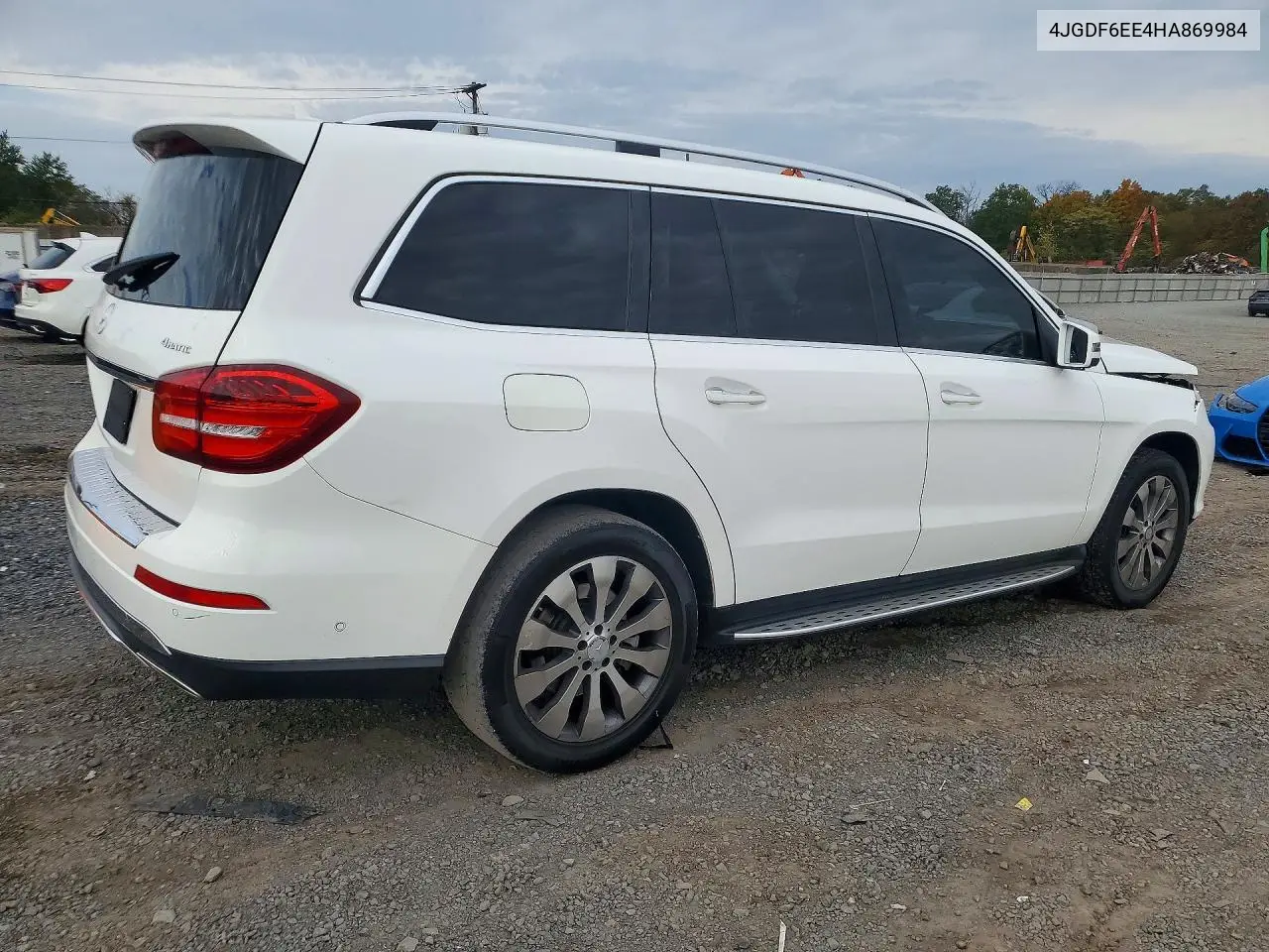 2017 MERCEDES GLS-KLASSE VIN 4JGDF6EE4HA869984 — фото 3