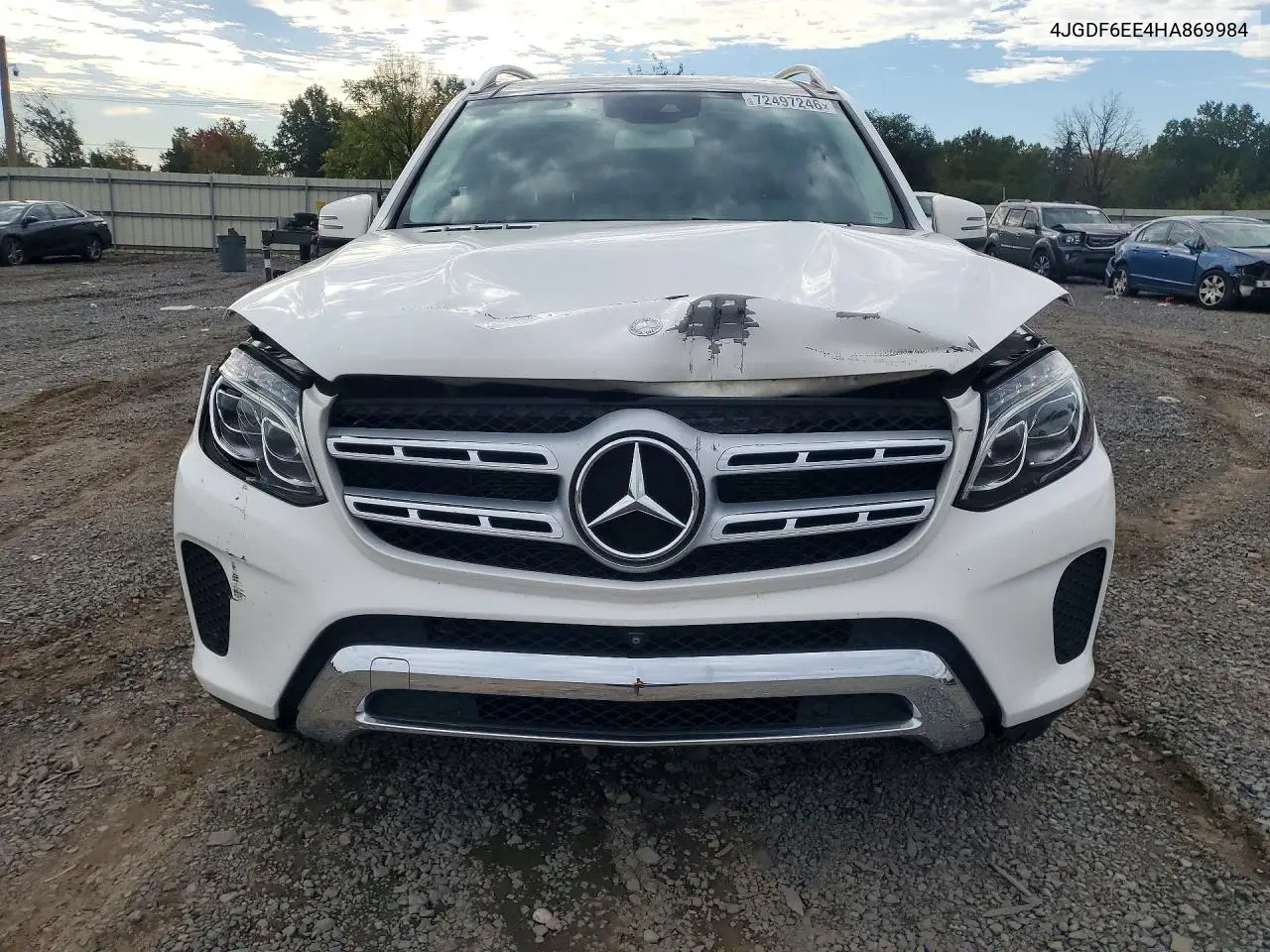 2017 MERCEDES GLS-KLASSE VIN 4JGDF6EE4HA869984 — фото 5