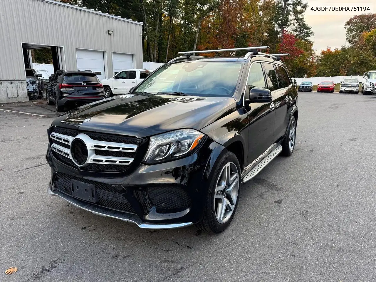 MERCEDES GLS-KLASSE 2017, VIN 4JGDF7DE0HA751194
