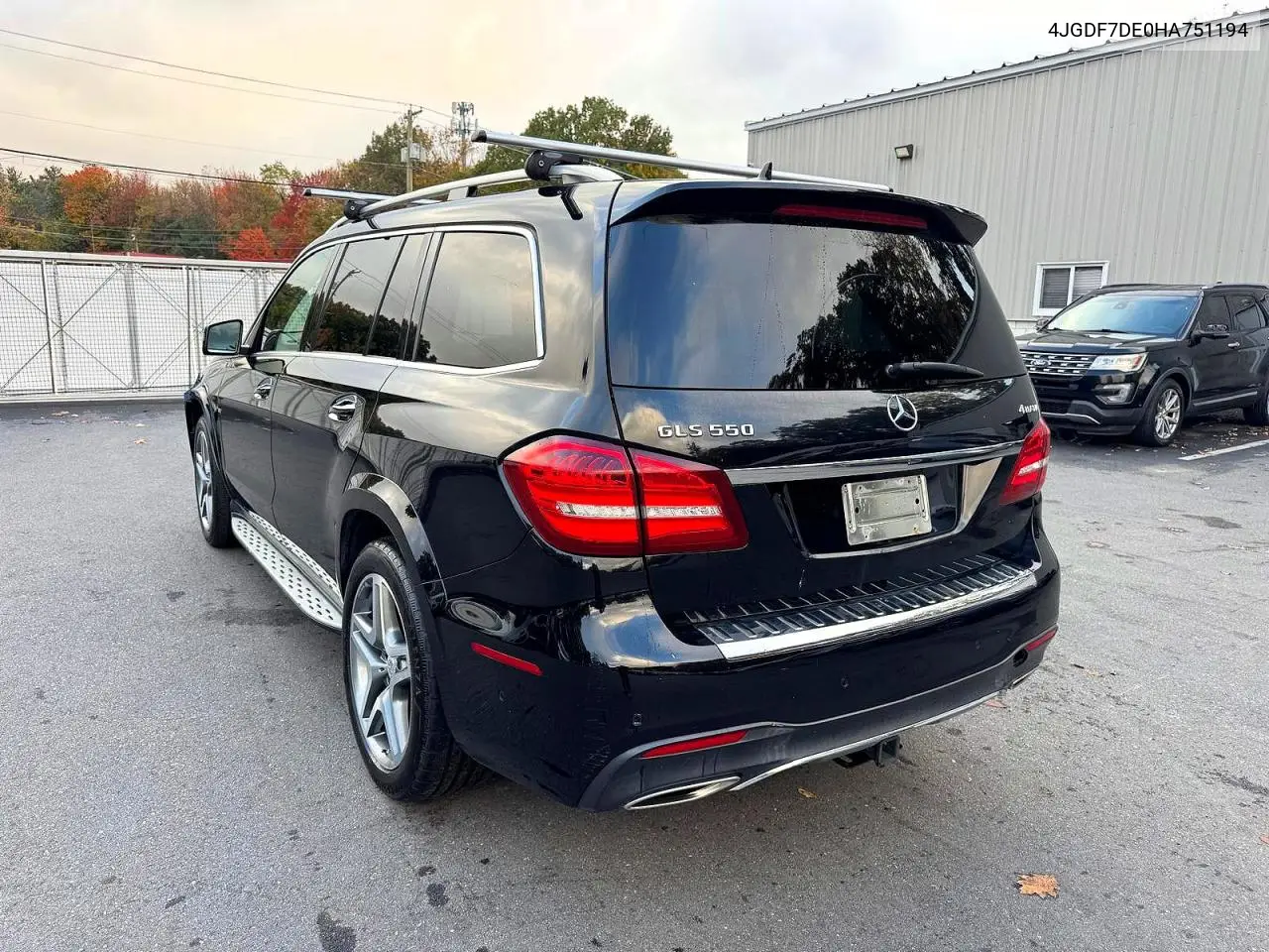2017 MERCEDES GLS-KLASSE VIN 4JGDF7DE0HA751194 — фото 2