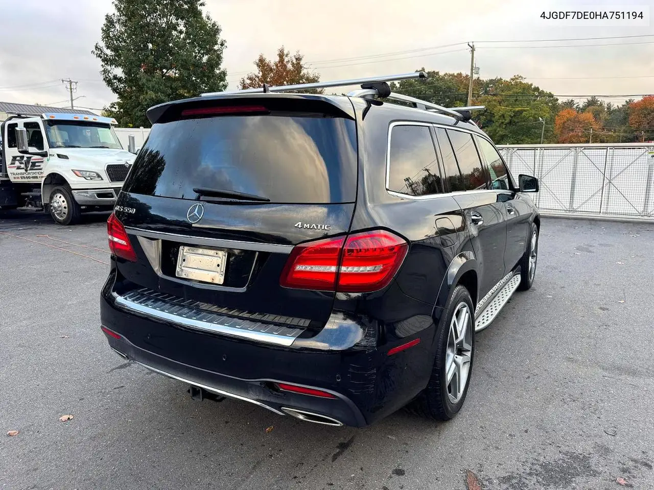 2017 MERCEDES GLS-KLASSE VIN 4JGDF7DE0HA751194 — фото 3