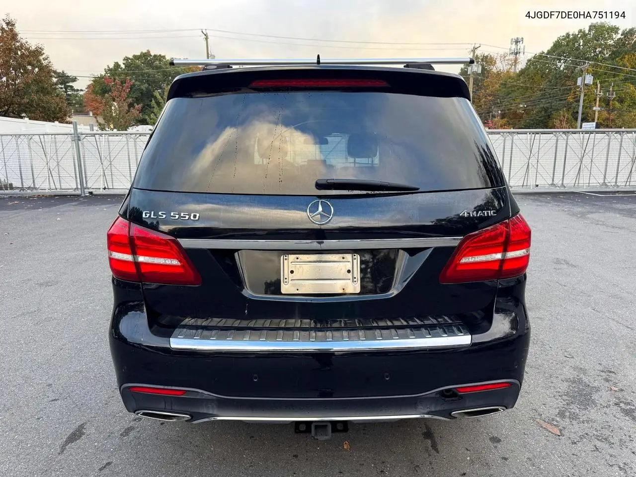 2017 MERCEDES GLS-KLASSE VIN 4JGDF7DE0HA751194 — фото 5