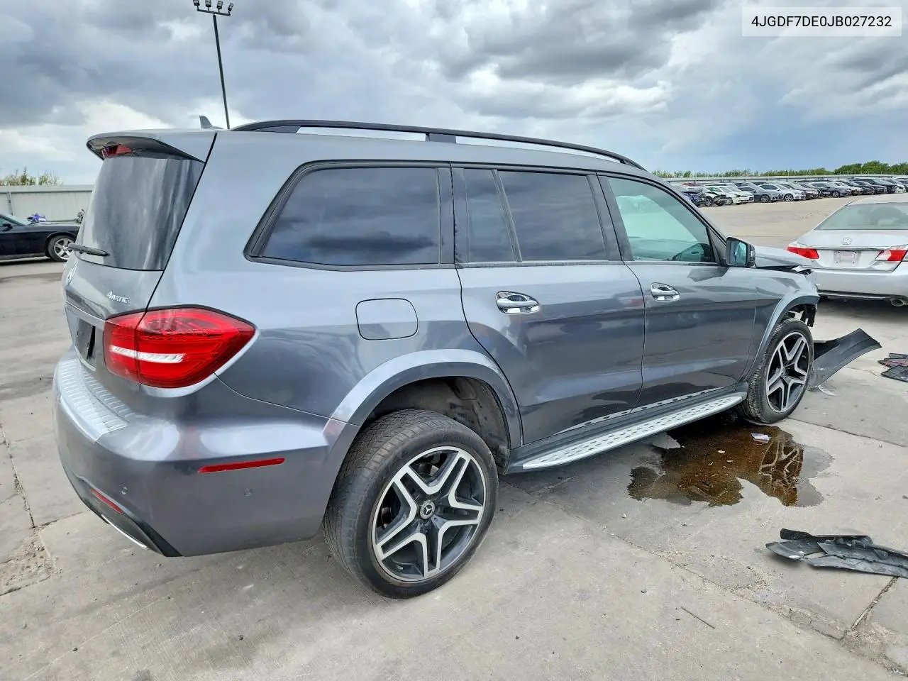2018 MERCEDES GLS-KLASSE VIN 4JGDF7DE0JB027232 — фото 3