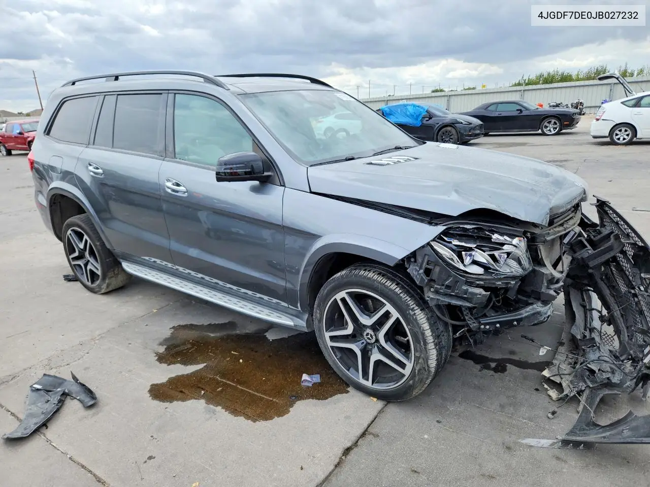 2018 MERCEDES GLS-KLASSE VIN 4JGDF7DE0JB027232 — фото 4