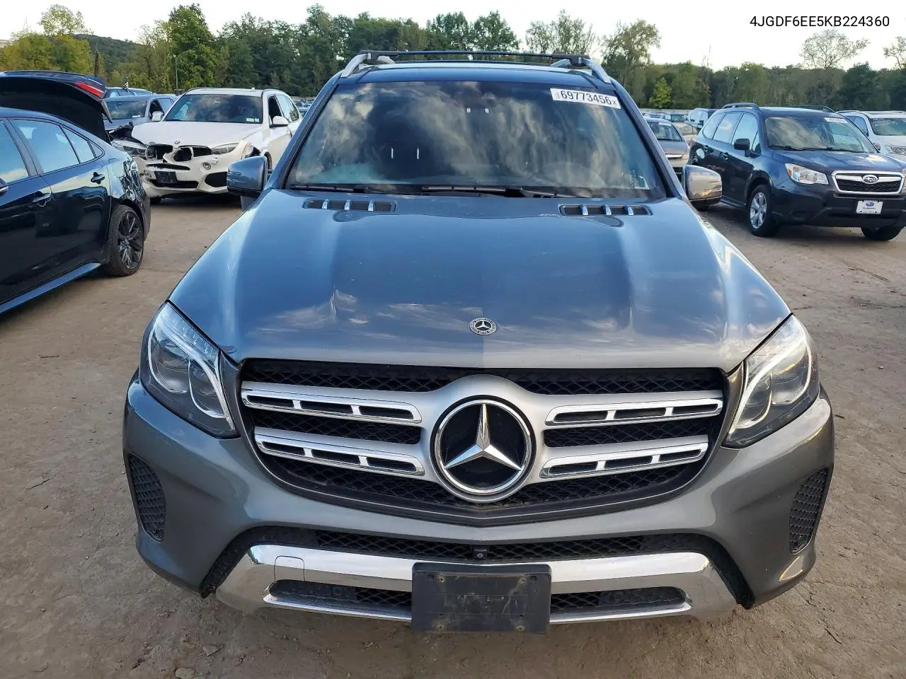 2019 MERCEDES GLS-KLASSE VIN 4JGDF6EE5KB224360 — фото 5