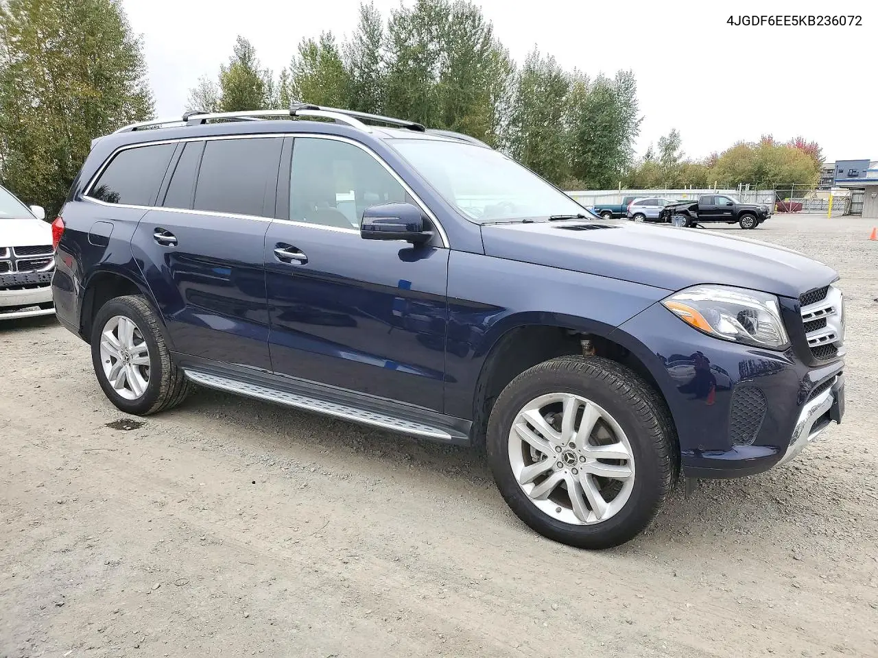 2019 MERCEDES GLS-KLASSE VIN 4JGDF6EE5KB236072 — фото 4