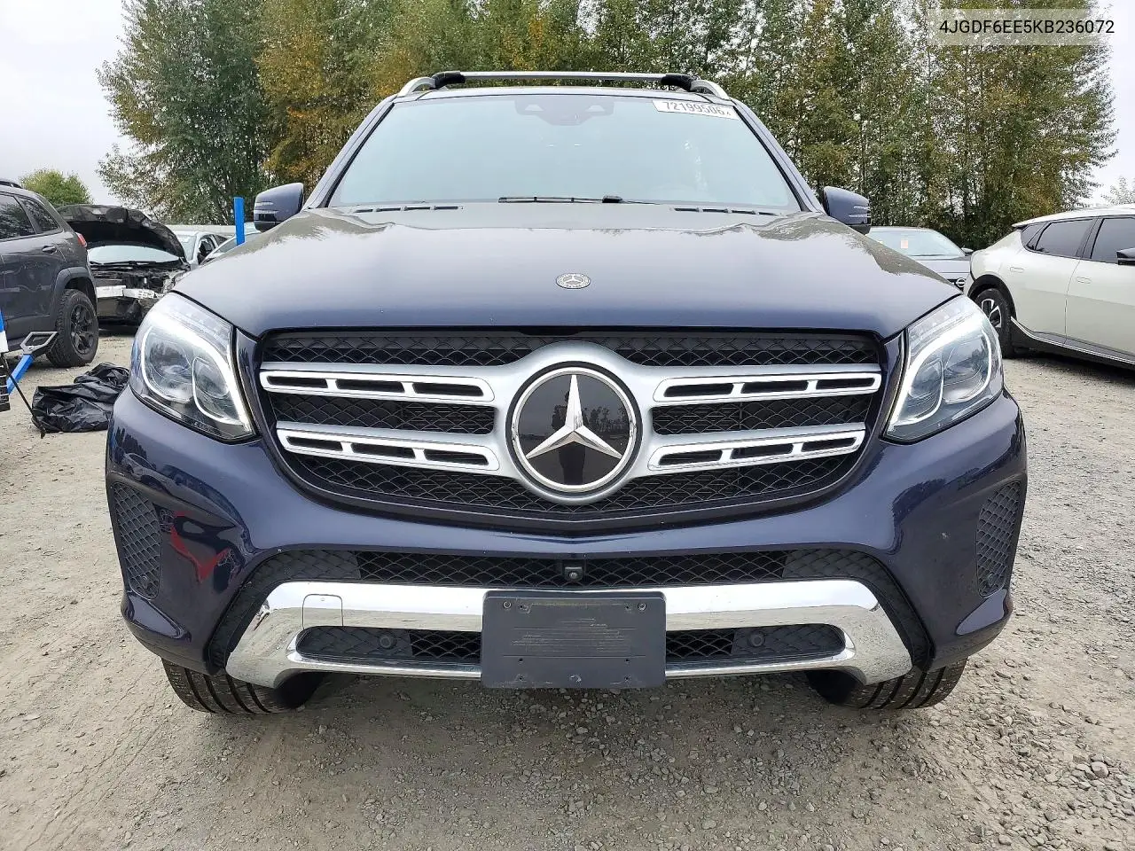 2019 MERCEDES GLS-KLASSE VIN 4JGDF6EE5KB236072 — фото 5