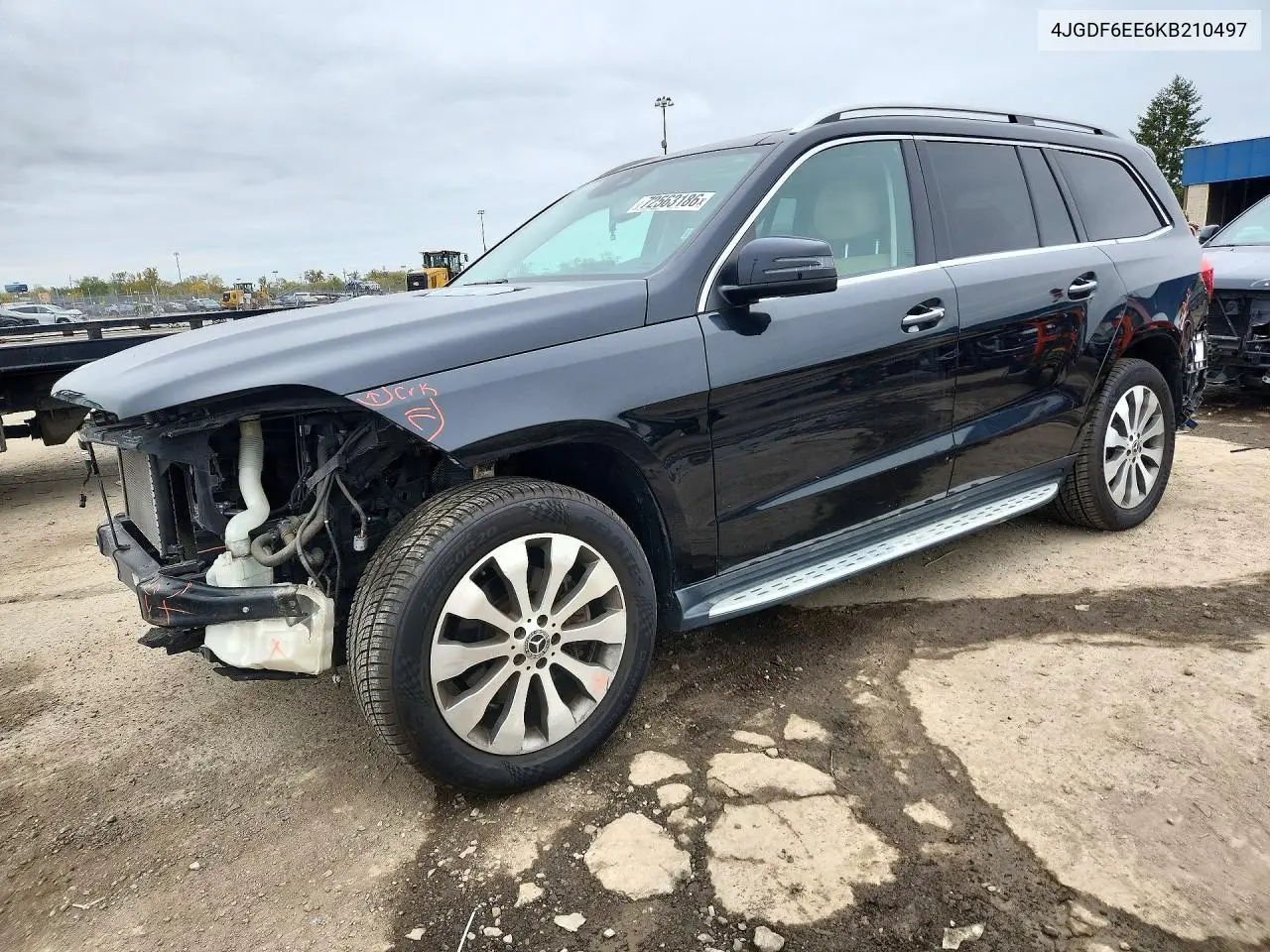MERCEDES GLS-KLASSE 2019, VIN 4JGDF6EE6KB210497