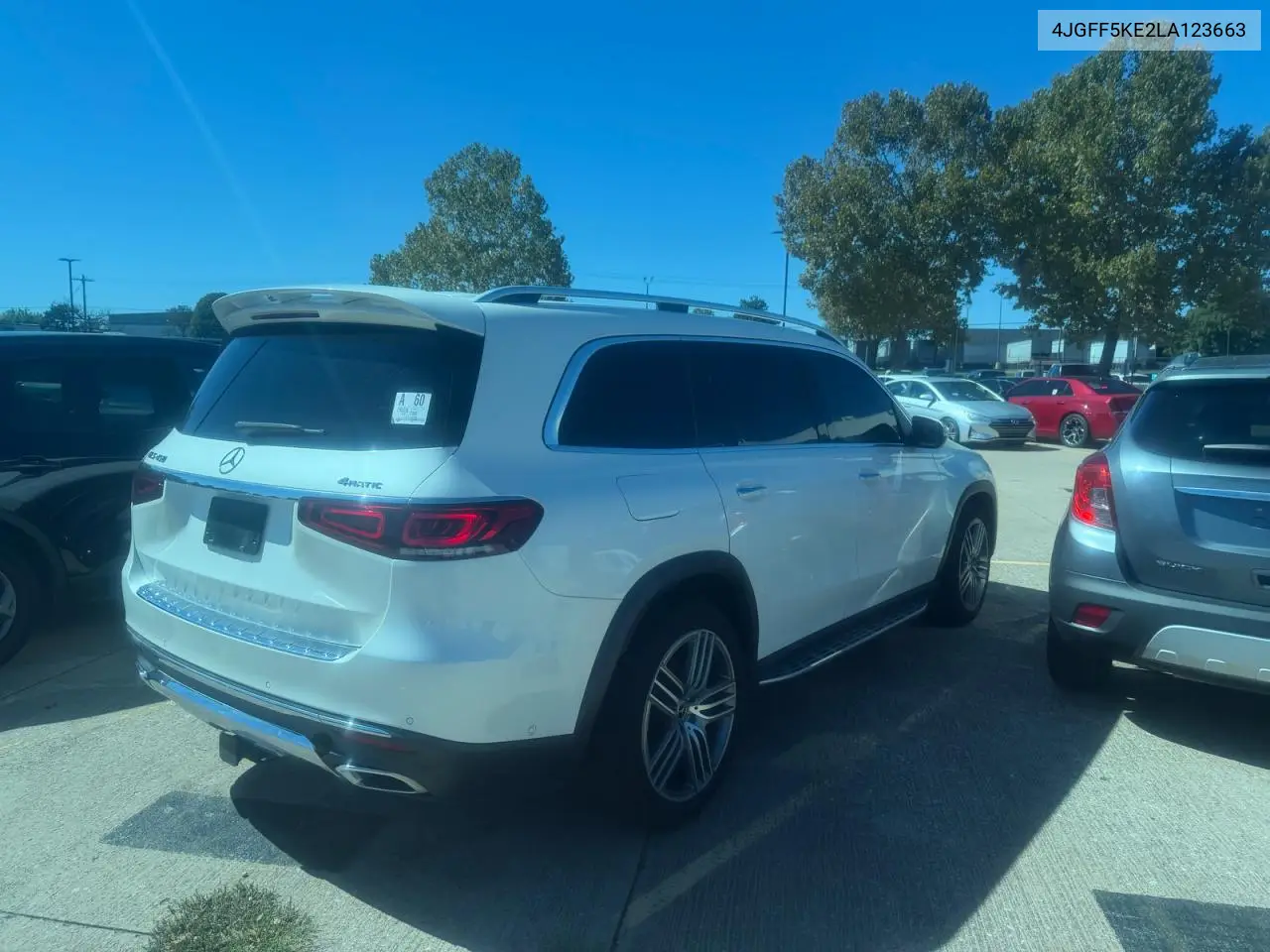 2020 MERCEDES GLS-KLASSE VIN 4JGFF5KE2LA123663 — фото 4