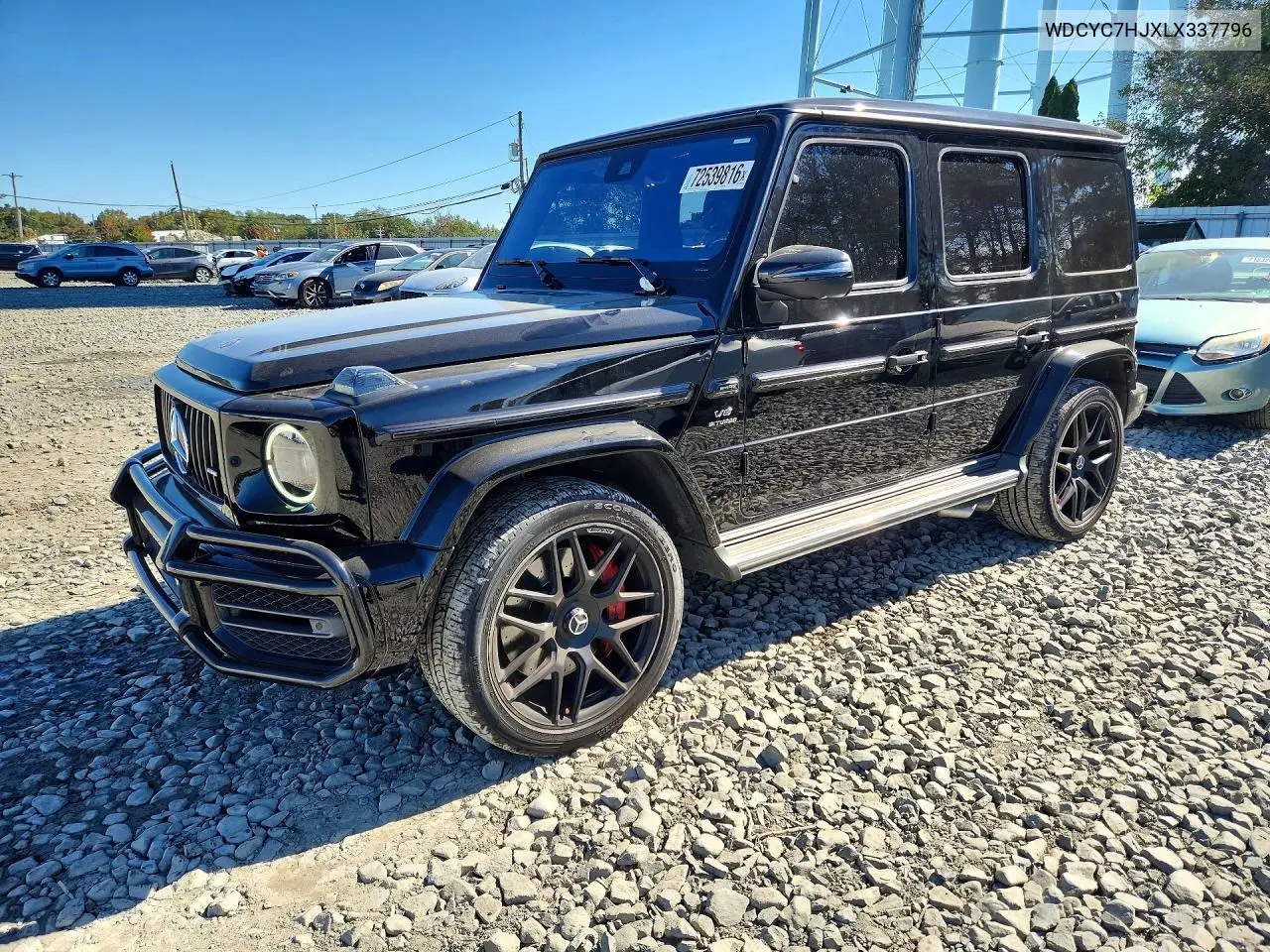 MERCEDES G-KLASSE 2020, VIN WDCYC7HJXLX337796
