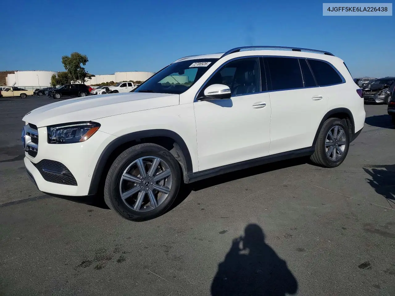 MERCEDES GLS-KLASSE 2020, VIN 4JGFF5KE6LA226438