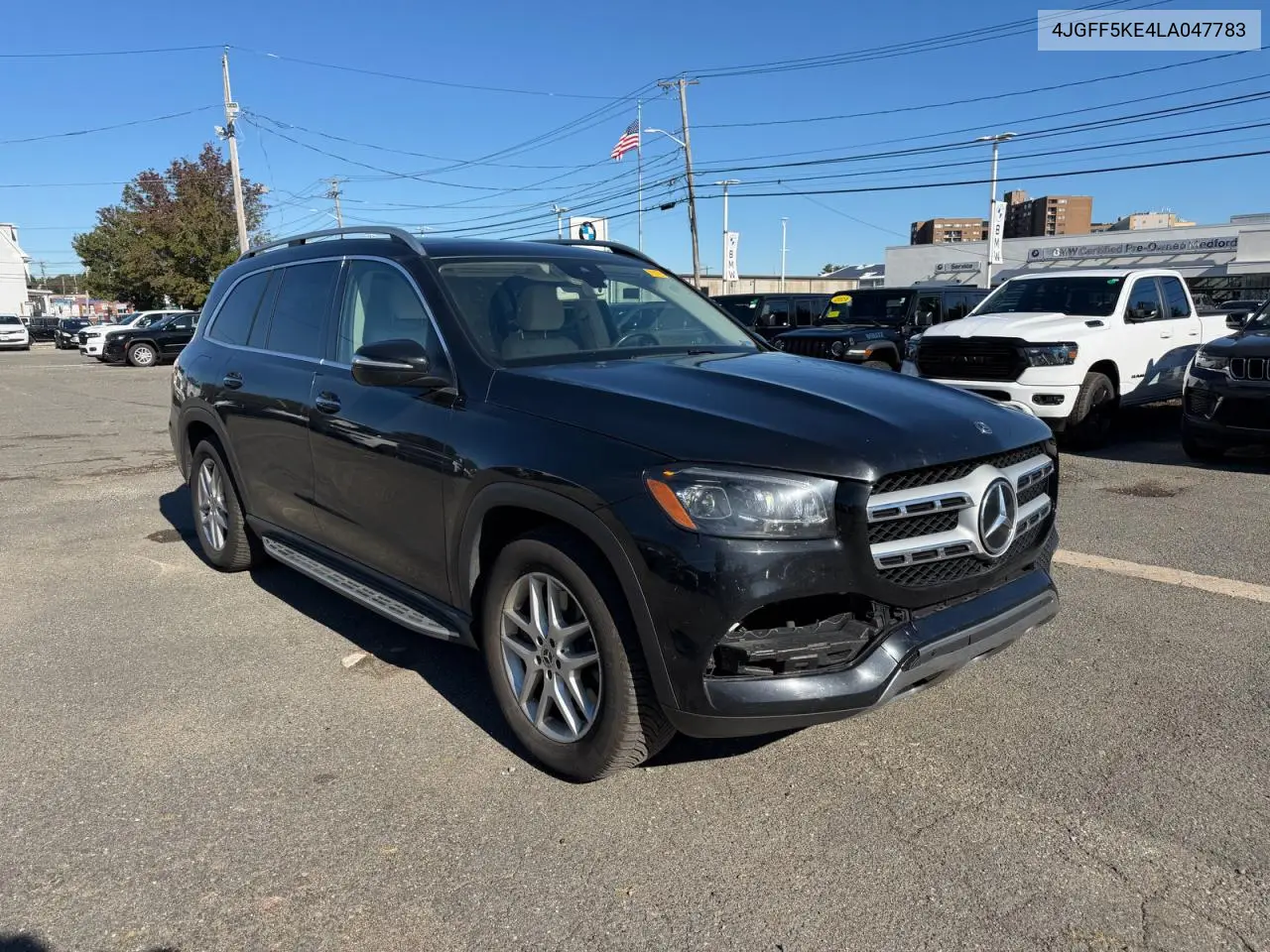 MERCEDES GLS-KLASSE 2020, VIN 4JGFF5KE4LA047783