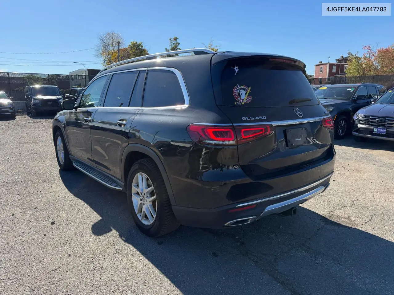 2020 MERCEDES GLS-KLASSE VIN 4JGFF5KE4LA047783 — фото 3