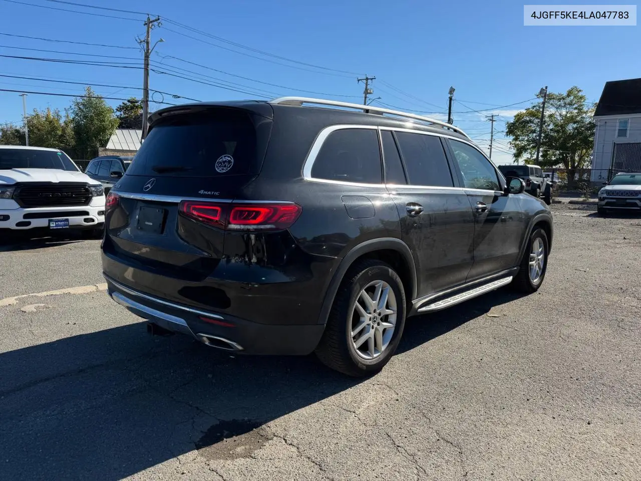 2020 MERCEDES GLS-KLASSE VIN 4JGFF5KE4LA047783 — фото 4