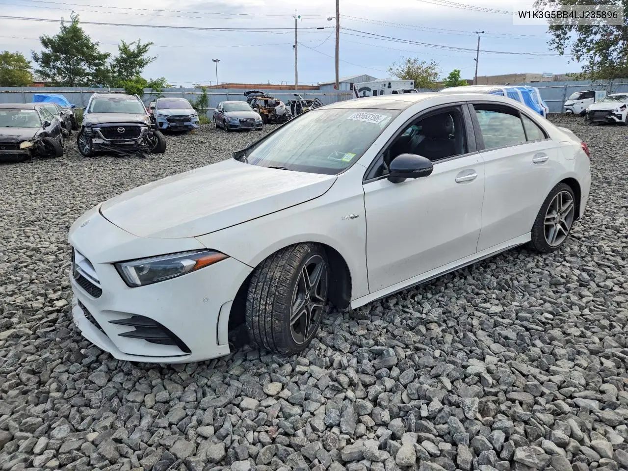 MERCEDES A-KLASSE 2020, VIN W1K3G5BB4LJ235896